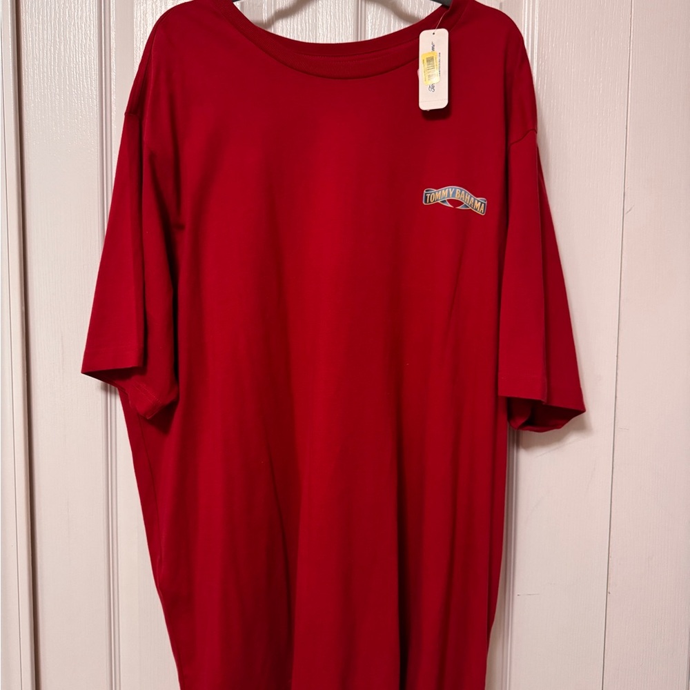 NWT Men’s 2XL Tommy Bahama Red Short Sleeve Tee